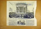 1853 GLOUCESTER MUSIC FESTIVAL SHIRE-HALL GENEVA CHURCH