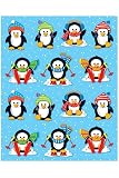 Penguins Shape Stickers; 84 per Pack; Multi-Colored; no. CD-168034
