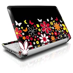Laurie's Flower Garden Design Protective Skin Decal Sticker for Acer (Aspire ONE) 10.1 inch (D150) Netbook Laptop ONLY