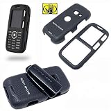 Body Glove Black Snap-on Case with Detachable, Locking, Swivel Belt Clip for LG Rumor LX260