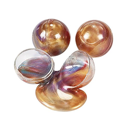 Fun express -rainbow putty balls, decorative highlights, (1-pack …