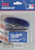 MLB Officially Licensed Dodgers Stapler Set