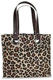 Jute Bag Leopard Print