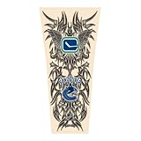 NHL Vancouver Canucks Tribal Tattoo Sleeve