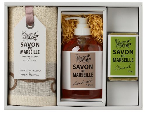 サヴォン ド マルセイユ タオル・ソープセット TSM3003404