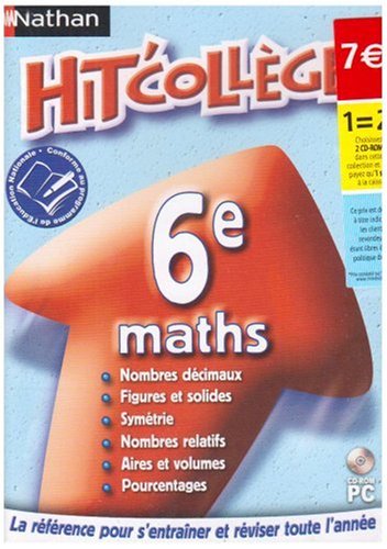 City Travel Guides Discounted  Logiciels : Hit'Collège Maths 6ème