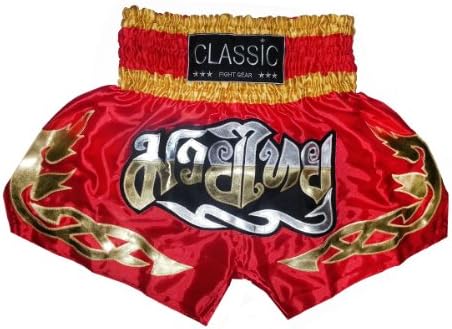 Classic Muay Thai Kick Boxing Shorts : CLS-006 Size S