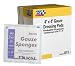 First Aid Only 4" X 4" Gauze Dressing Pad, 25 2-packs, 50-Count Boxes (Pack of 2)
