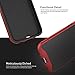 Galaxy S6 Case, Caseology [Wavelength Series] Slim Dual Layer Protective Textured Grip Corner Cushion Design [Black / Red] for Samsung Galaxy S6