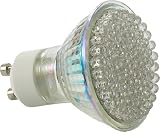 LED Lampe Leuchte Strahler GU10 4W 80 LEDs 230V Warmwei� 380 Lumen