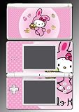 Pink HELLO KITTY Cute cartoon game Vinyl Decal Cover Skin Protector #3 for Nintendo DS Lite