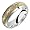 Orazio - Stunning Two Tone Comfort Fit Wedding Band for Him & Her! Custom Made! Choose your Size.