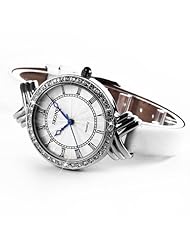 Wrist Watches For Woman Classic Roman Dial Leather Bling Crystal Women Slim Bracelet Quartz Watch