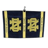 Notre Dame Woven Jacquard Golf Towel