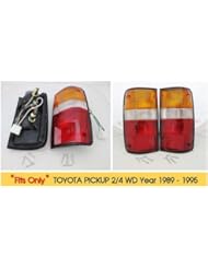 Toyota Hilux Pickup Truck 4x2 4x4 89 - 95 Tail Lights Premium Oem Pair 90 91 92