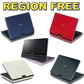 9 SONY Multi Region Code Free Portable DVD Player ALL ZONE DVD. DVD Region 123456 PAL NTSC... by Select