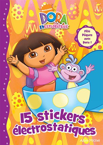 Dora l'exploratrice : 15 stickers électrostatiques