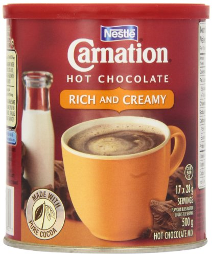 Carnation Hot Chocolate Rich, 500g Canister