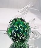 Murano Design Glass Millefiori Fish Sculpture PW-1060