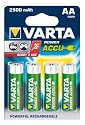 Varta 56763 AA Mignon Akku (2500 mAh, 4er Blister)