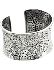 Fashion Cuff Bracelet in Sterling Silver