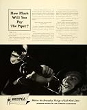 1941 Ad Bristol Brass War Bugle Military Trumpet Musical Instrument Engineering - Original Print Ad