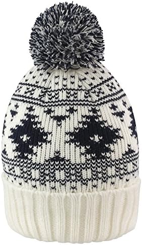 Result Winter Essentials Deluxe Fair Isle hat Ivory / Navy