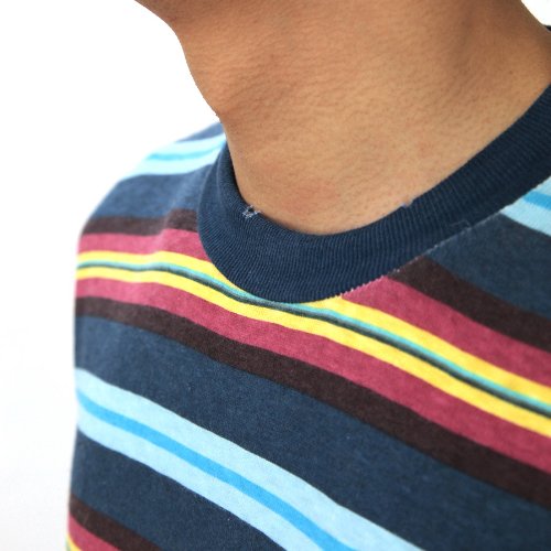 【HANG TEN】プリントボーダーＴシャツ メンズ