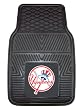 FANMATS 8759 MLB New York Yankees Front Heavy Duty Vinyl Car Mat - 2 Pieces