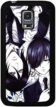 Style462 Colorful Series Black Butler Designed Back Case Cover for Samsung Galaxy S5 Mini SM-G800