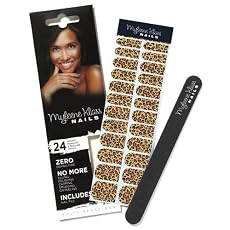Myleene Klass Nails 24 WRAPS & NAIL FILE LEOPARD DESIGN