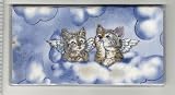 Checkbook Cover Kittens Cat Angel
