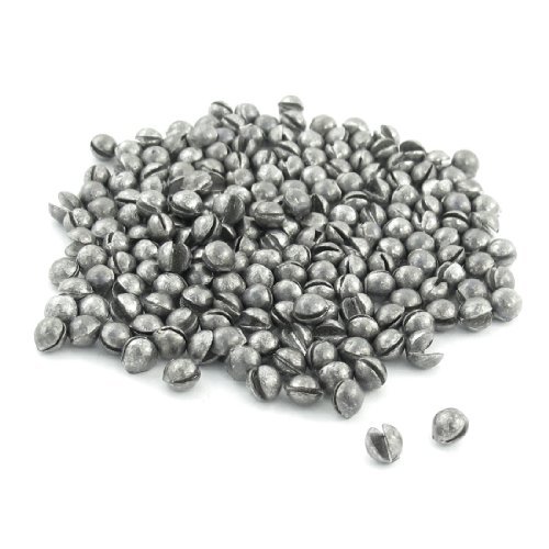uxcell 200Pcs 5.2mm Dia Lead Split Shots Fishing Sinkers 0.7g Per Piece