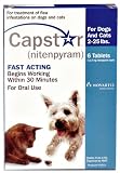 CAPSTAR Blue for Dogs or Cats 2-25 lbs(6 tablets)