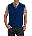 Wool Overs Men's Lambswool V Neck Sweater Vest