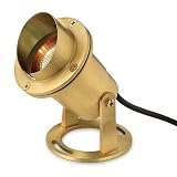 Hinkley Lighting 1539BS Solid Brass Submersible MR16 50 Watt Maximum Pond Light, Bronze