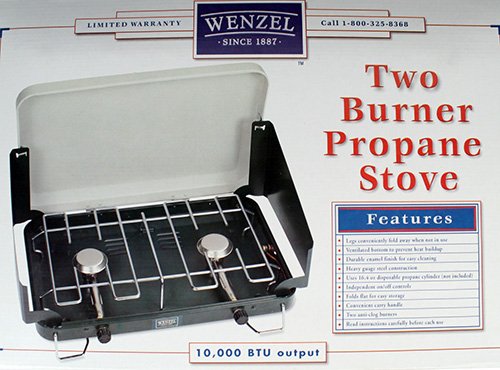Wenzel Deluxe Propane Stove (2 Burners)