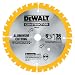 DEWALT DW9152 6-1 2-Inch 36 Tooth Aluminum Cutting Saw Blade with 5 8-Inch Arbor
