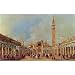 Francesco Guardi (La Fiera della Sensa in Piazza San Marco) Art Poster Print - 11x17