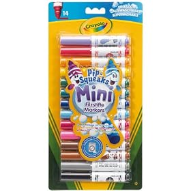 Crayola Pip-Squeaks - Mini Markers (14 Pack)