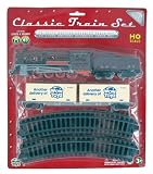 WowToyz Classic Train Set - Steam Engine with Cargo Containers