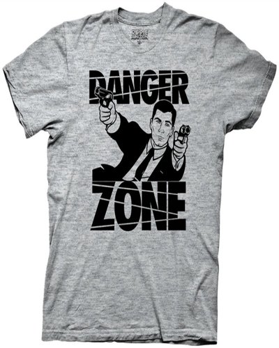 Archer Danger Zone Mens T-Shirt