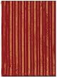 Durable Hand Woven 100% Cotton Red and Gold Stiped Dishtowel 18" X 28" Set / 6
