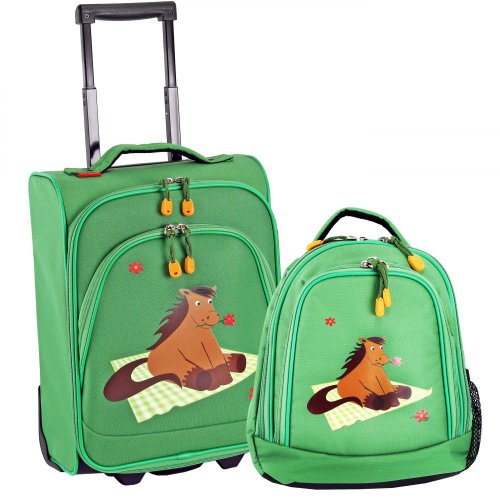 Travelite Youngster 2tlg. Kindertrolley und Rucksack Prinzessin