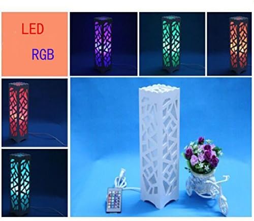 Adsled LED Droplight Lights Lamps Downlight Living Room Desk Lamp Bedroom Table Head of a Bed 110v Us Plug (Rgb)