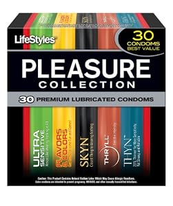 Lifestyles Pleasure Collection, 30 Condoms