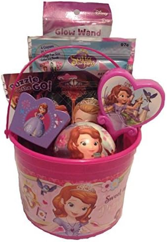 Disney Princess Sofia The First Bucket of Fun Set Perfect for Easter Basket, Birthday Gift, or any other Special Occassion by FabFinds4U
