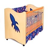 Room Magic Crib Toddler Bed, Star Rocket by Room Magic
