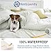 Handy Laundry Waterproof Mattress Protector – Breathable, Machine-Washable Mattress Cover – Perfect for Kids, Adults, and Pets – Extends Mattress Life. (King Size)