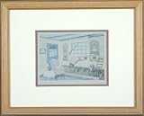 Country Crystal-Pane - Print - Helen Downing Hunter - 13x16